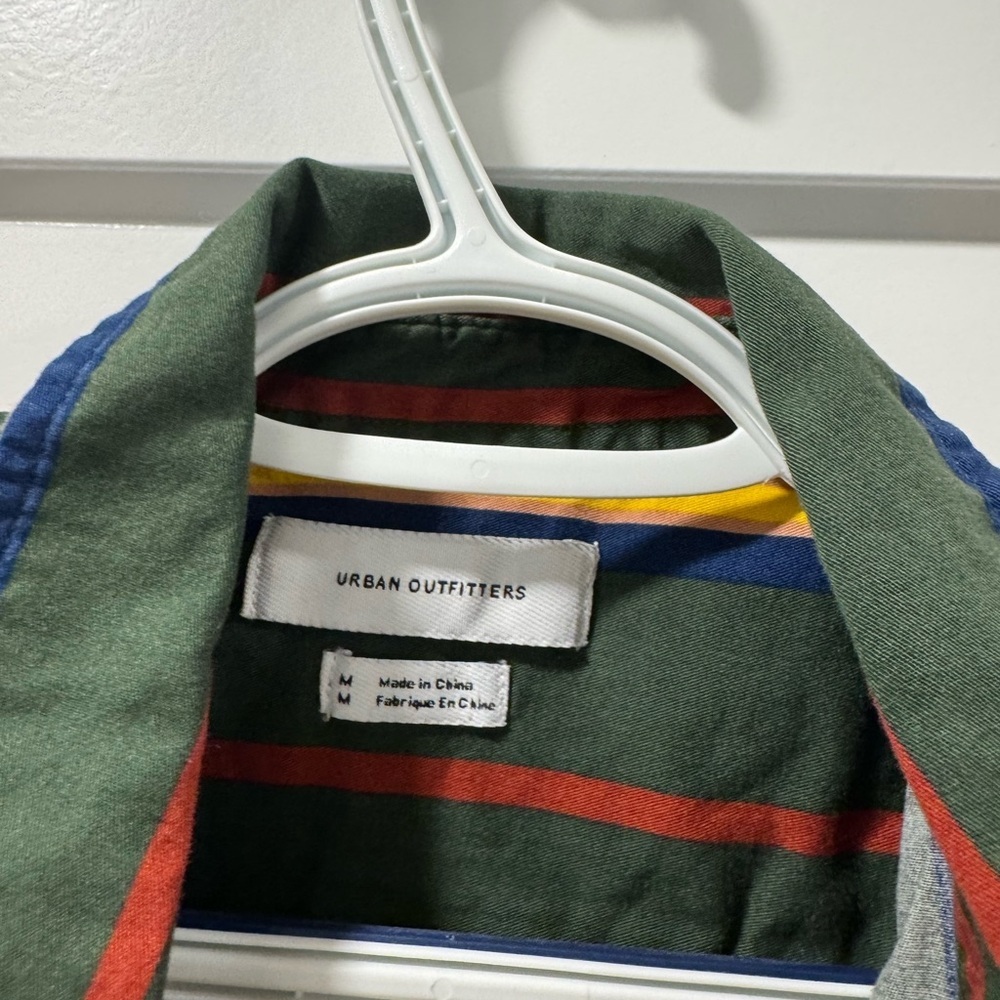 Urban outfitters button down stripe polo - Picture 2 of 3